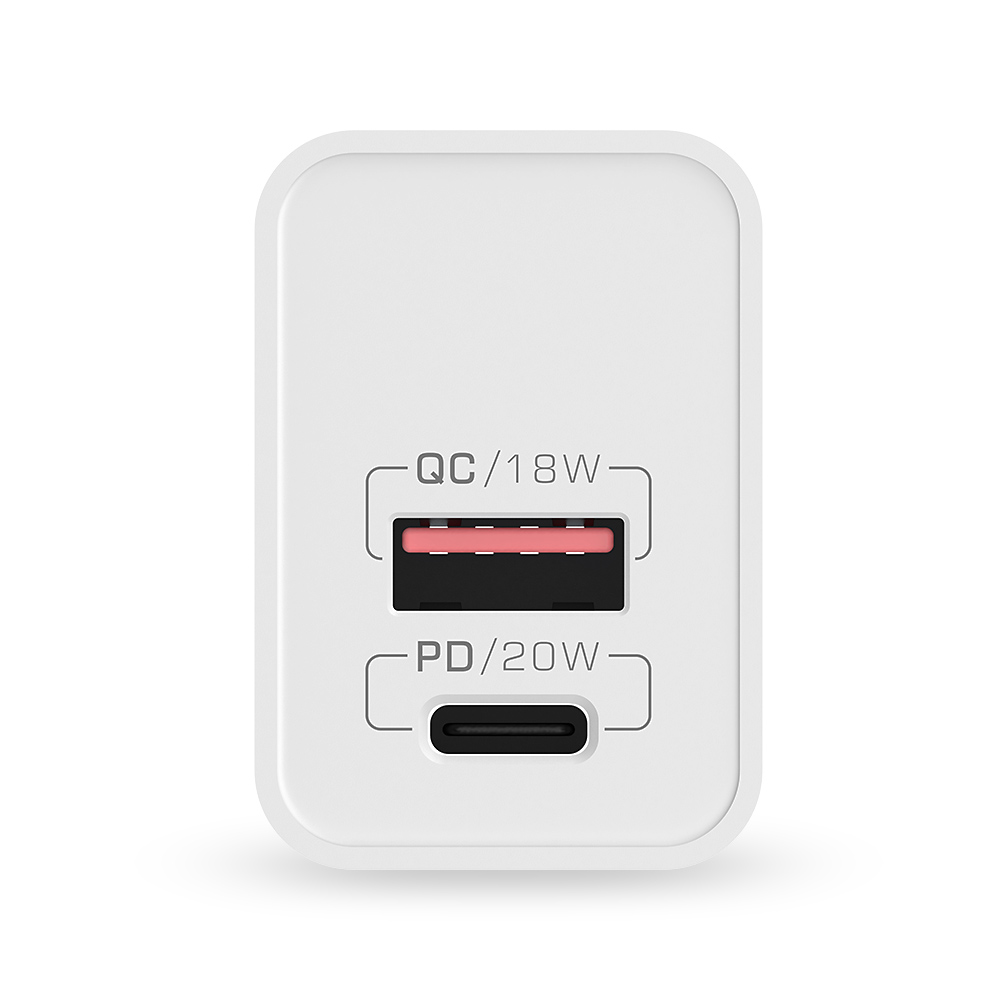BlitzWolf Type-C PD 20W USB 18W Charger with Dual Port Output