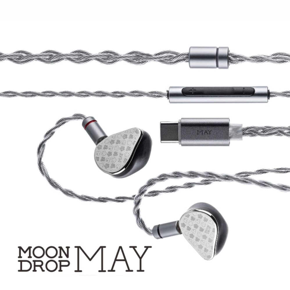 Moondrop May DSP Fully Balanced DD+Planar Hybrid Drivers HiFi IEMs