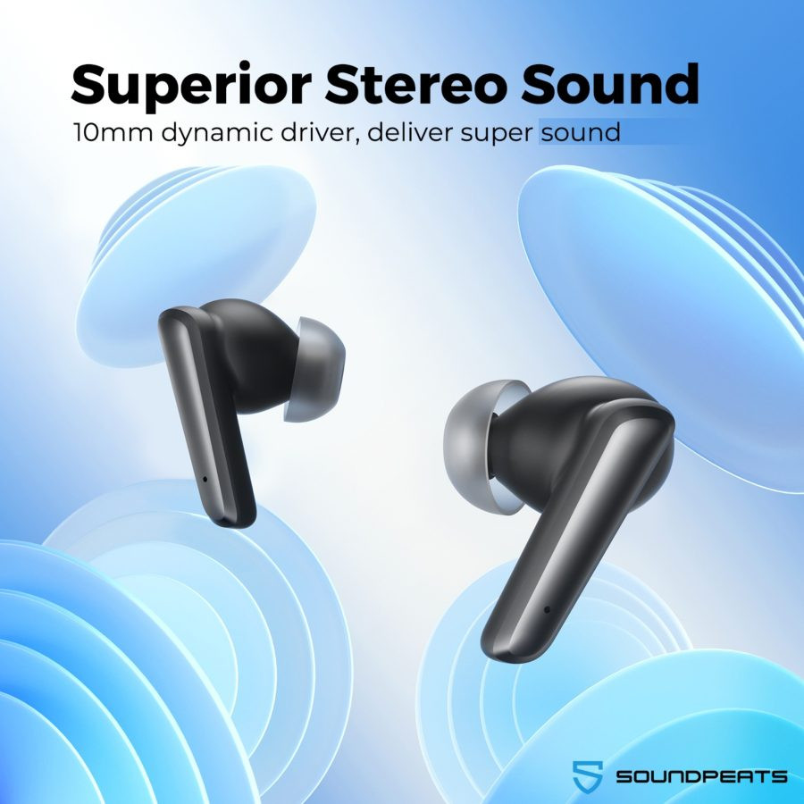 SoundPEATS Life Lite True Wireless Earbuds Dual ENC Microphone