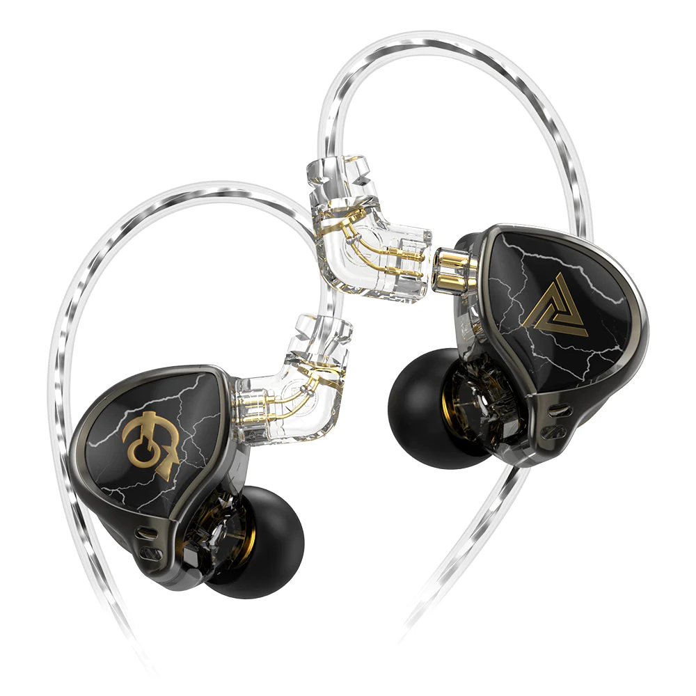 QKZ x HBB 10mm Titanium-Coated Diaphragm Driver HiFi In-Ear Earphones