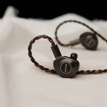KEFINE Delci 10mm DLC+PU Diaphragm Dynamic Driver IEMs