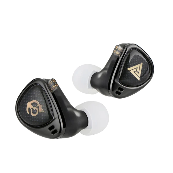 QKZ x HBB Khan 2DD Dynamic Driver HiFi IEM with 3D Printed Ergonomic Lightweight Shell