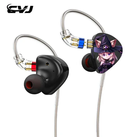 CVJ Night Elf 6mm+10mm Dual Dynamic+8mm Dynamic DLC IEMS